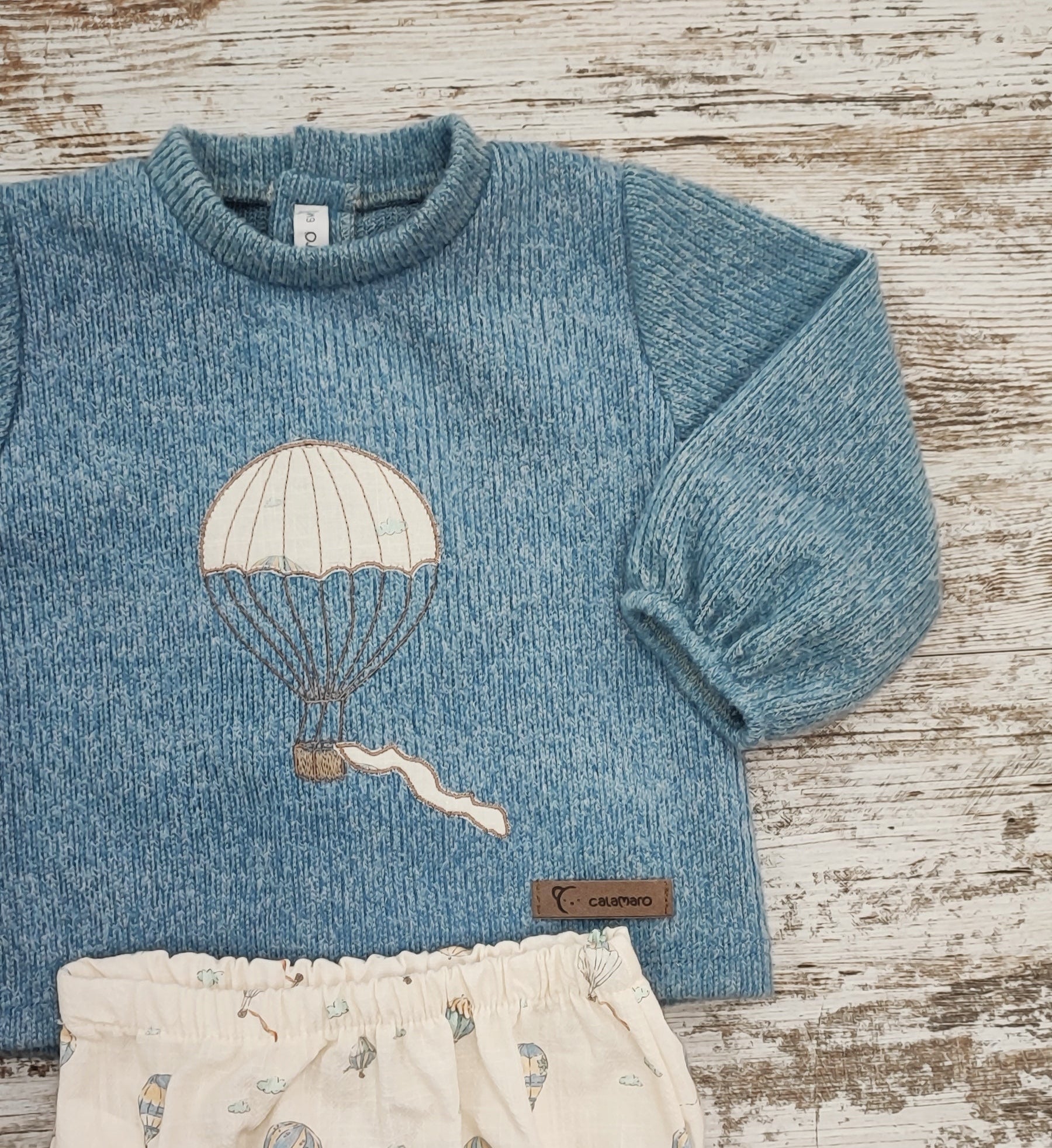 Conjunto pololo Anemoi Azul