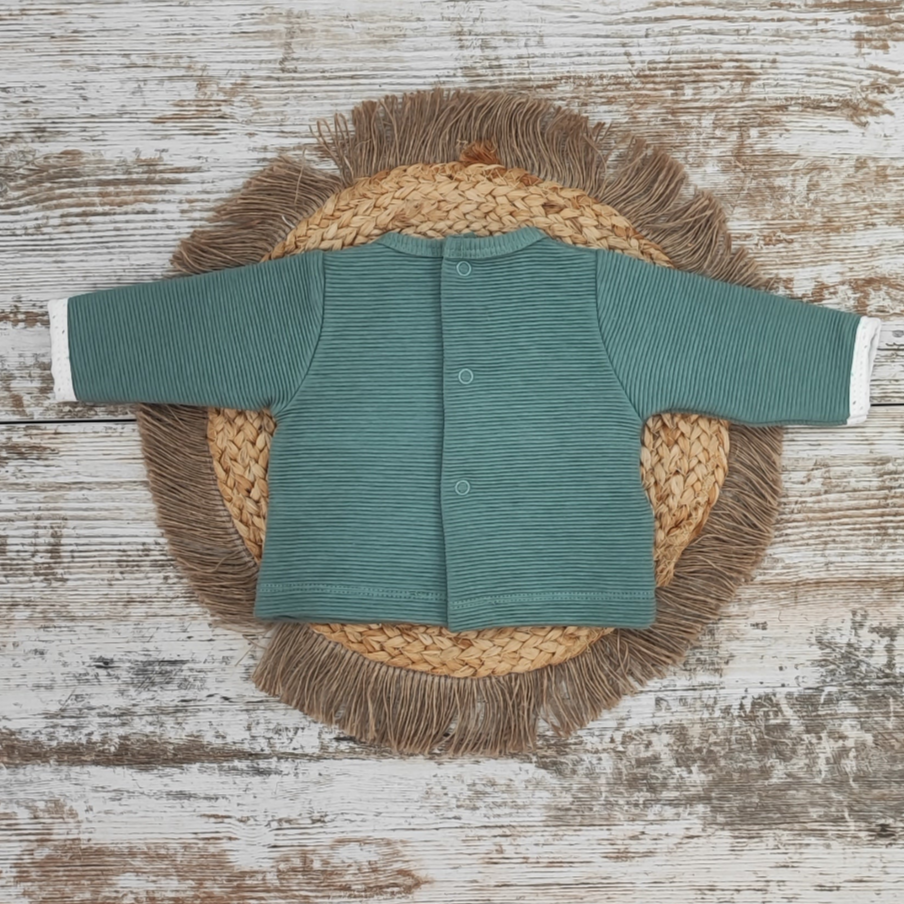 Conjunto polaina Céfiro verde