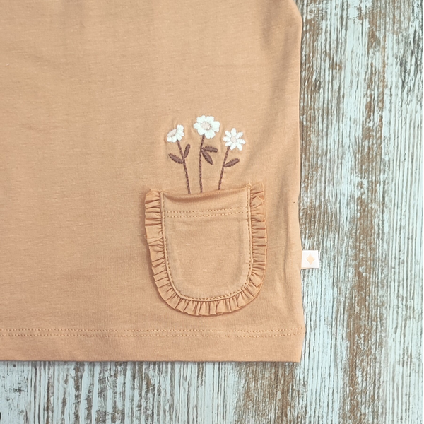 Camiseta apricot