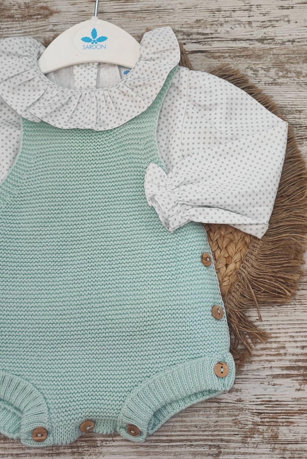 Conjunto 3 piezas conejito crochet