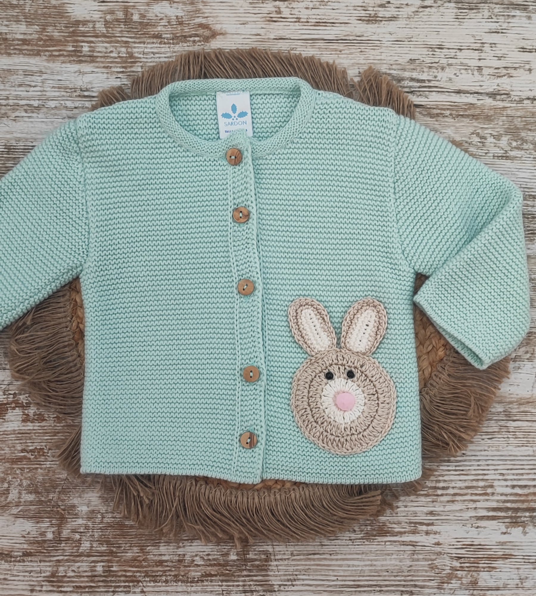 Conjunto 3 piezas conejito crochet