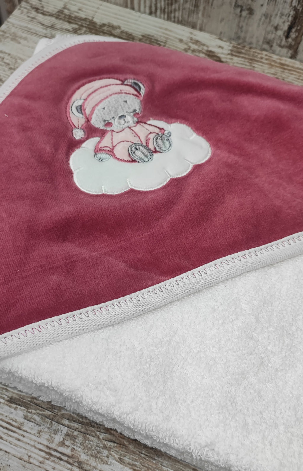 Capa de baño + babero Sueños