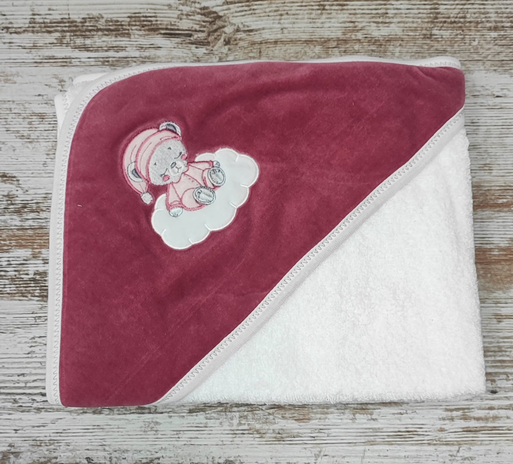 Capa de baño + babero Sueños