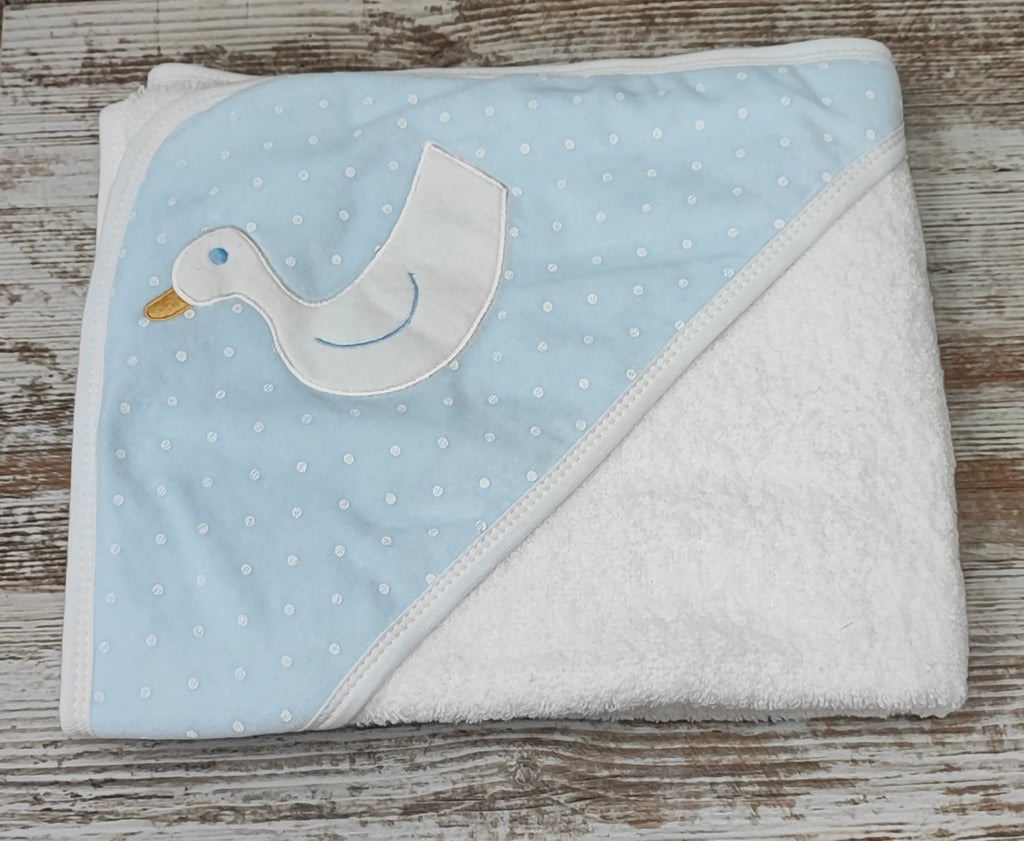 Capa de baño + babero patito.