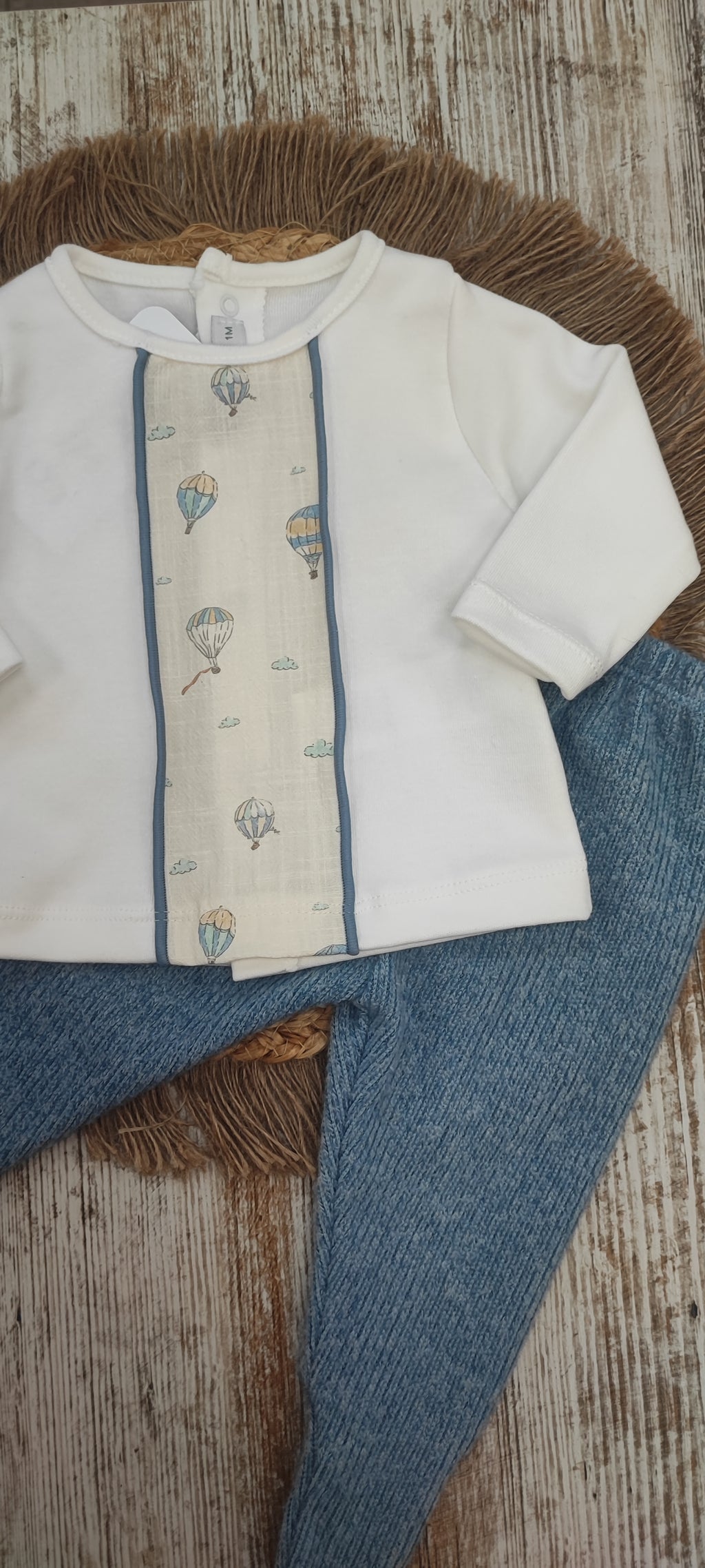 Conjunto polaina Anemoi azul