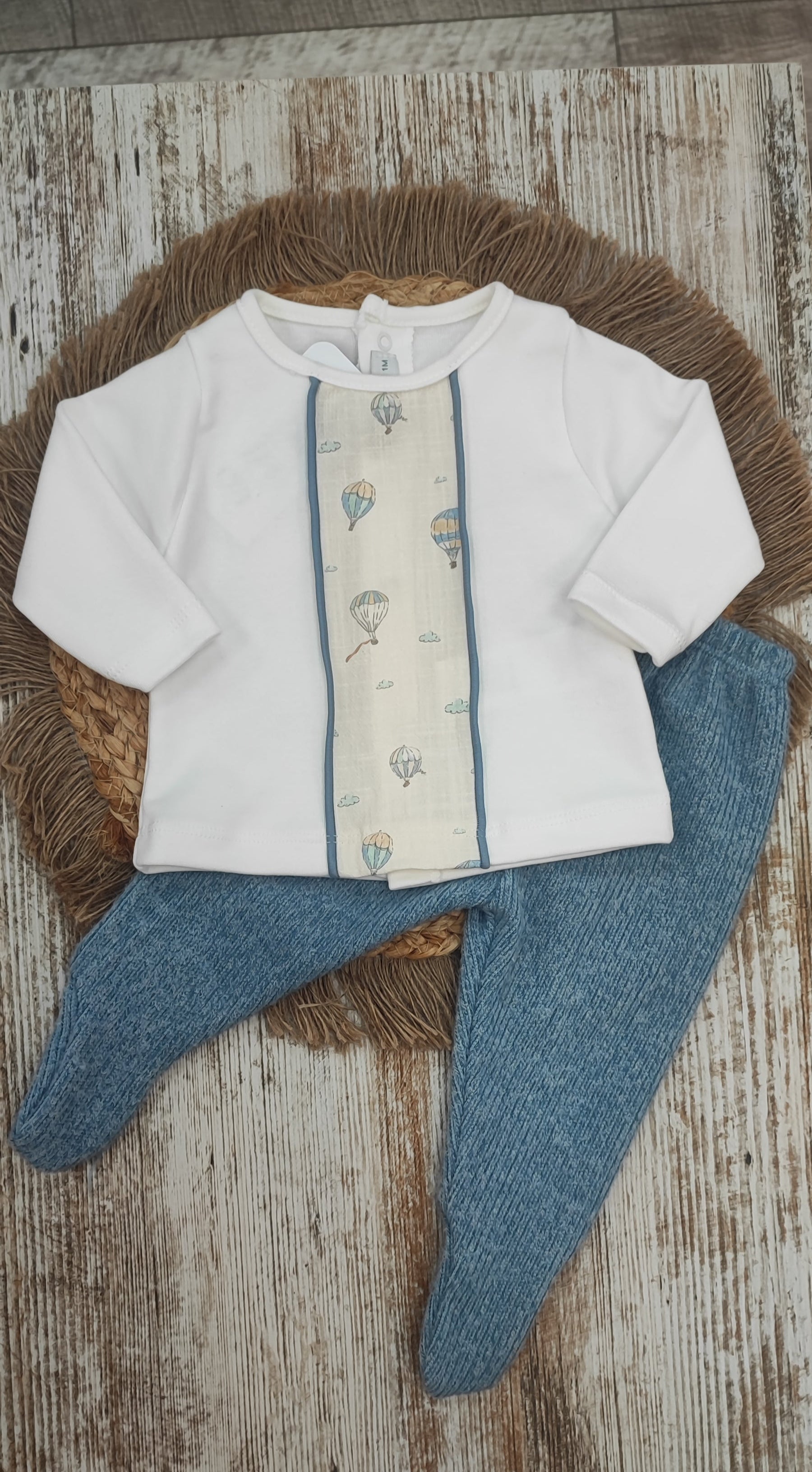 Conjunto polaina Anemoi azul