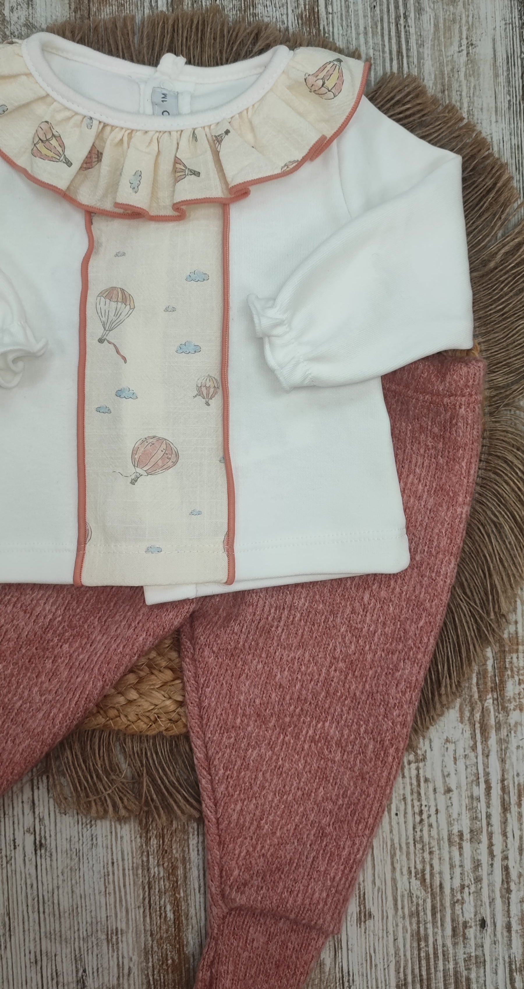 Conjunto polaina Anemoi nude