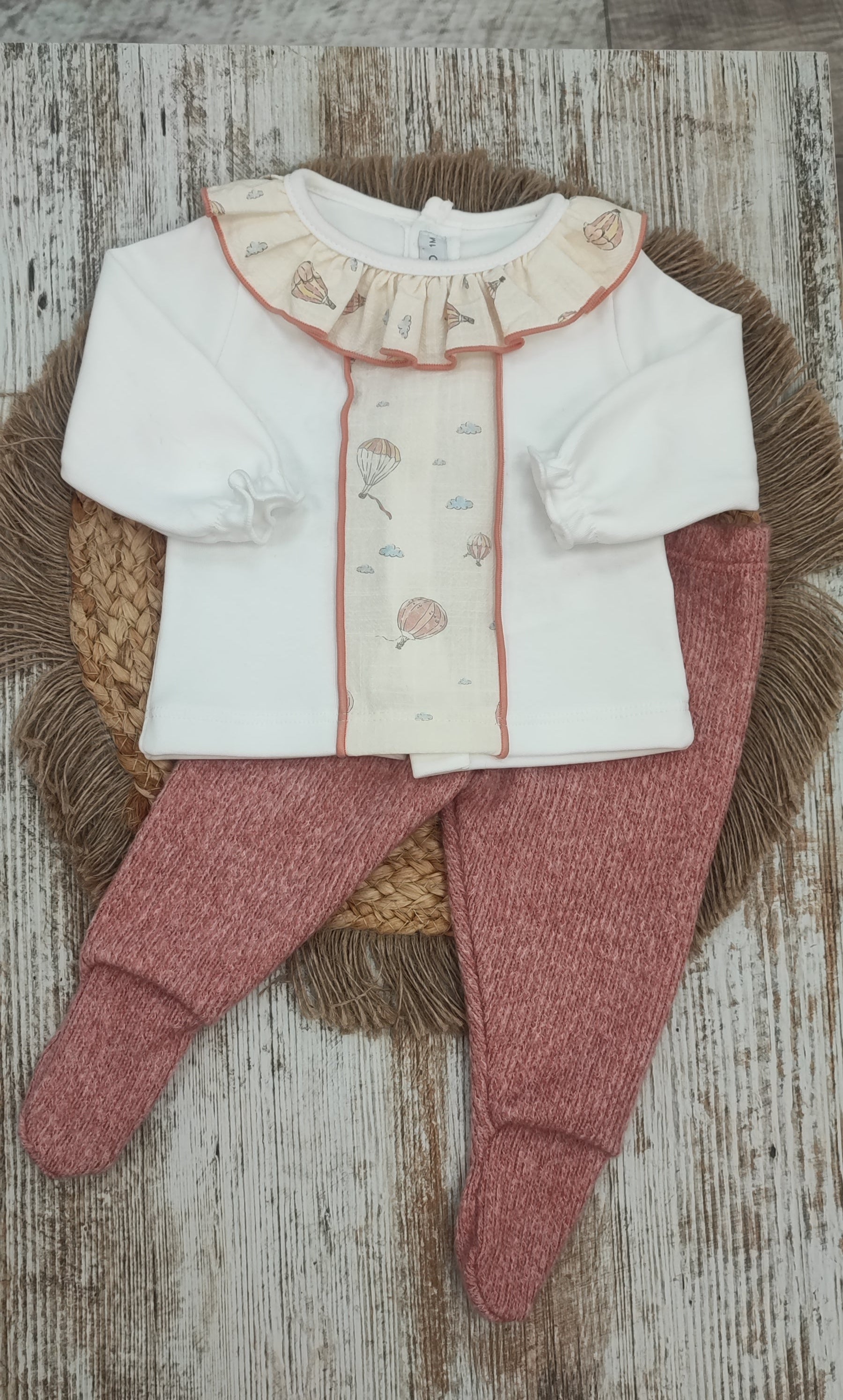 Conjunto polaina Anemoi nude