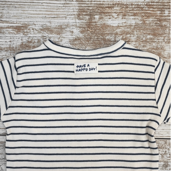 Camiseta rallas marino