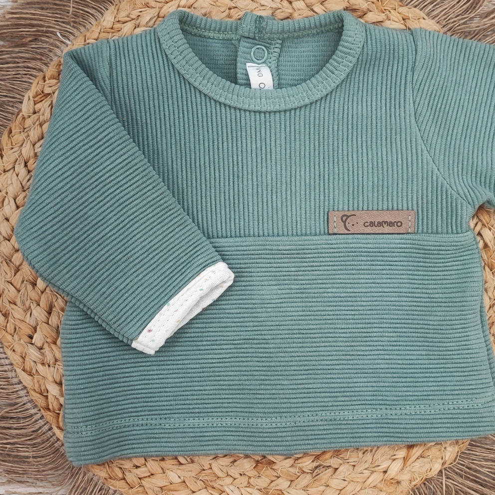 Conjunto polaina Céfiro verde