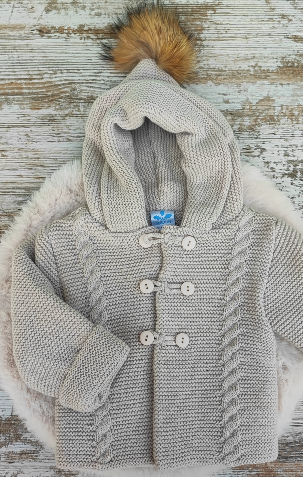 Chaqueta pompón Tony