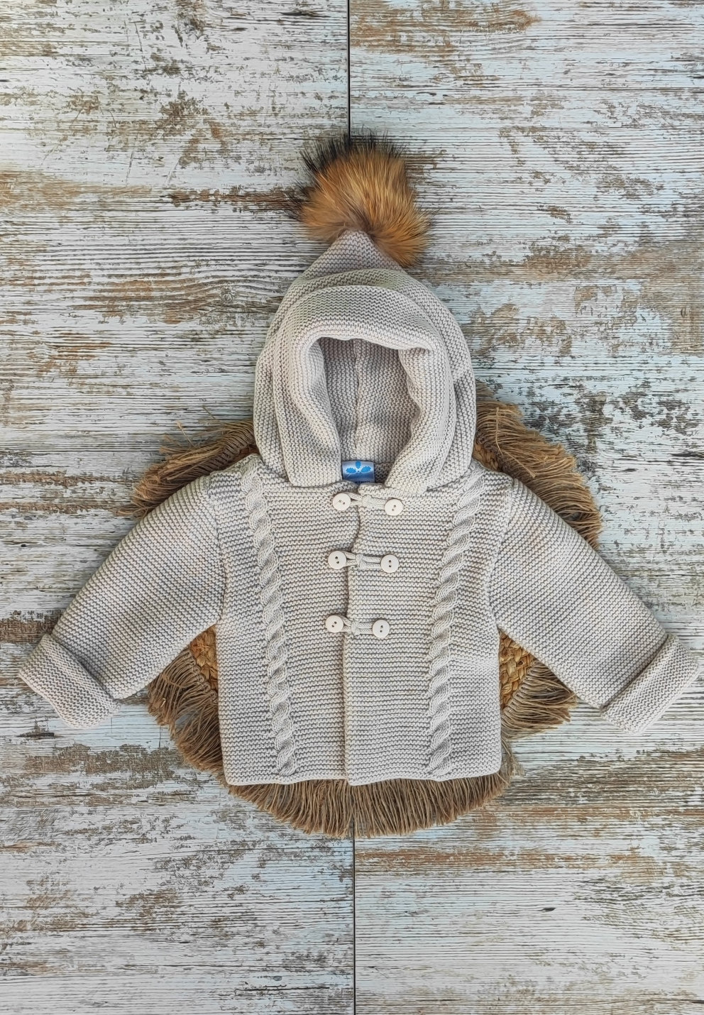 Chaqueta pompón Tony