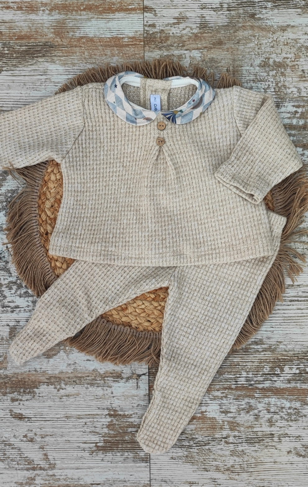 Conjunto polaina Mistral azul