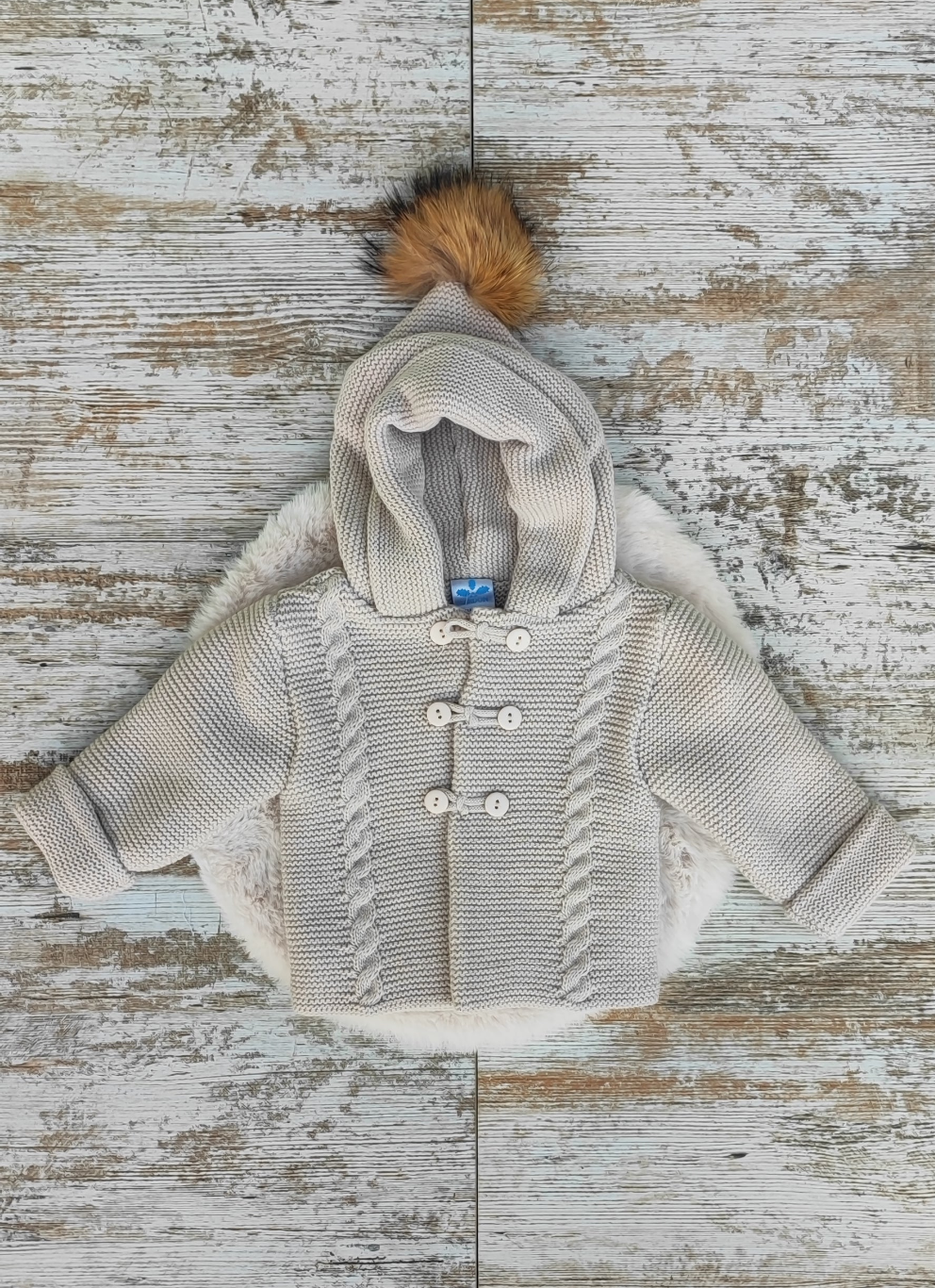 Chaqueta pompón Tony