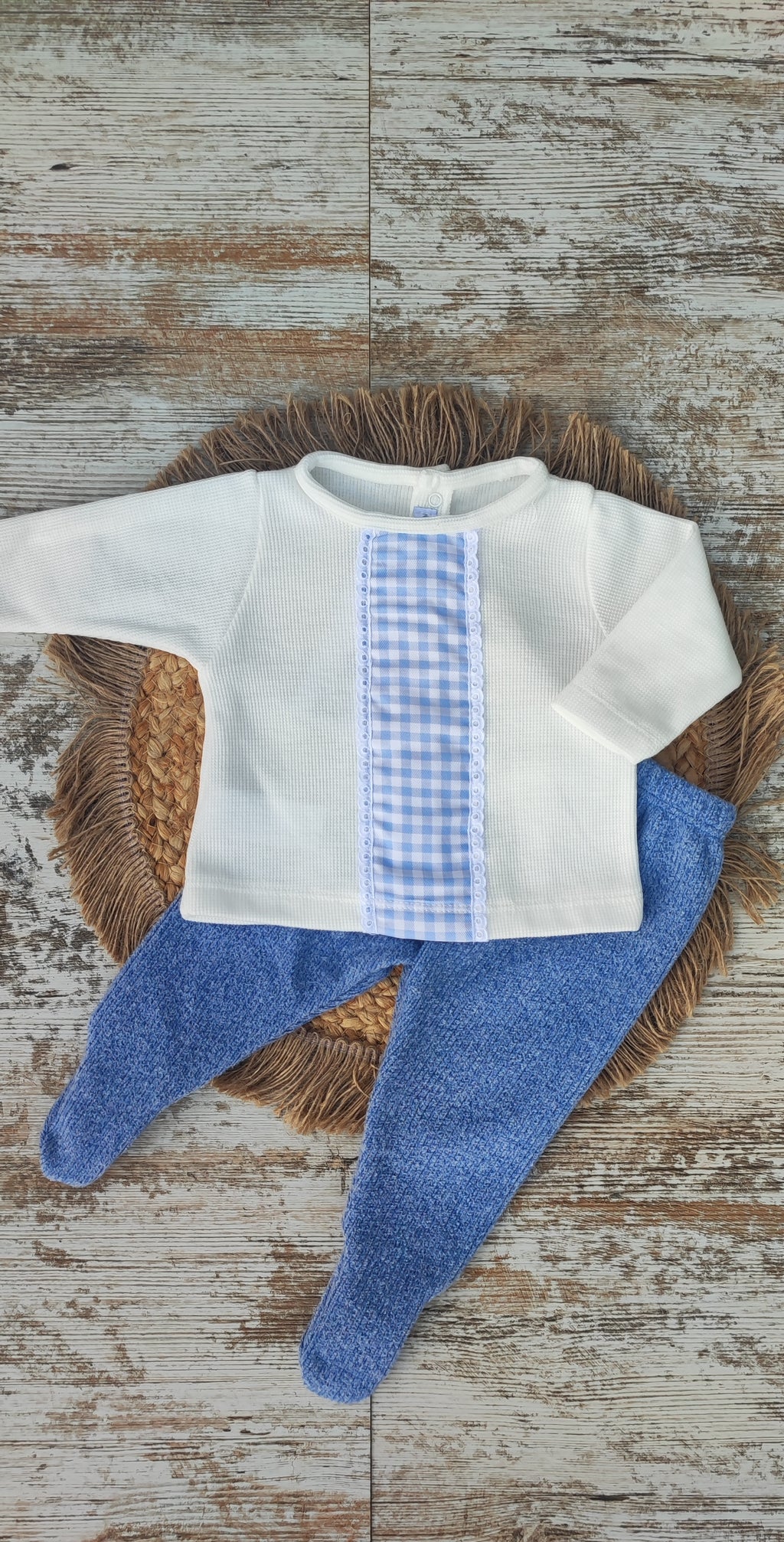 Conjunto polaina Berg azul