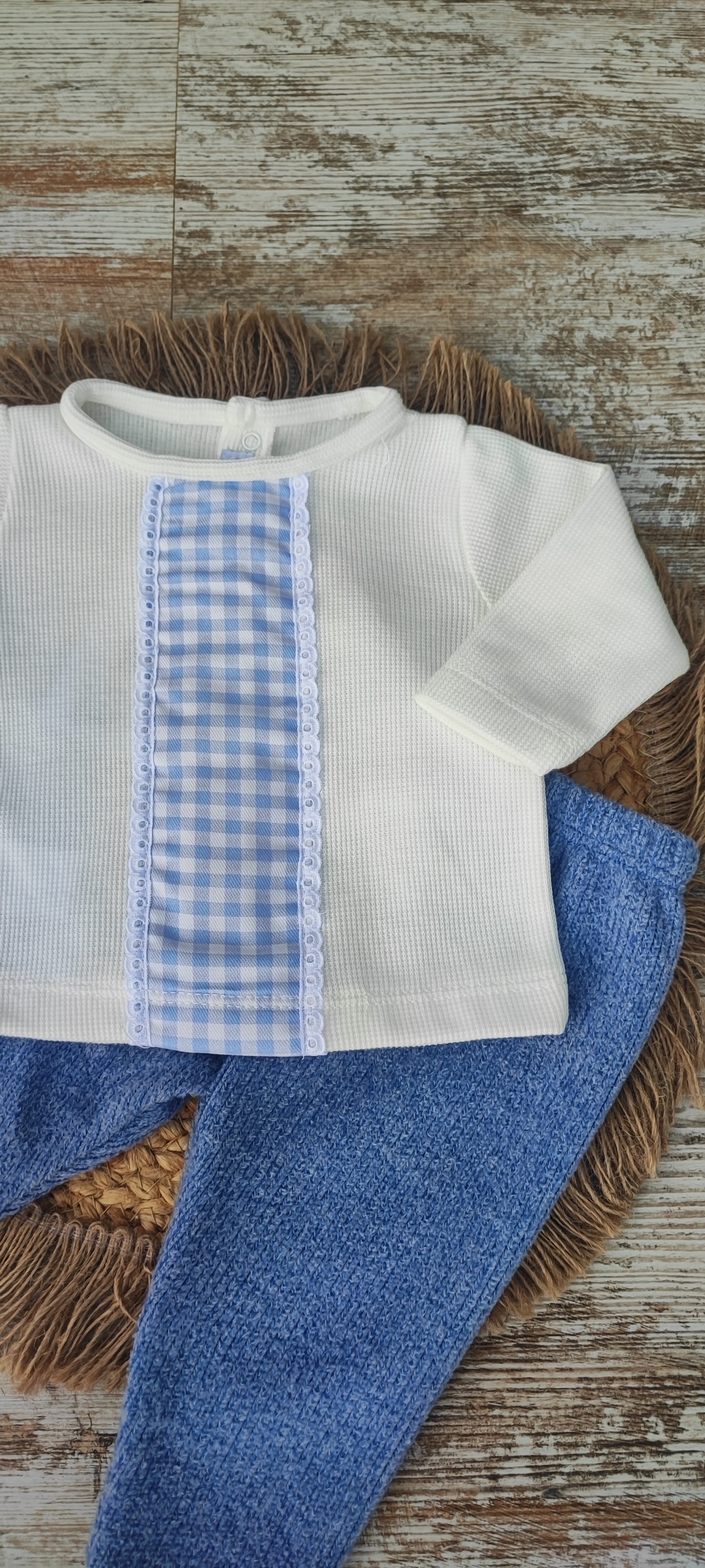 Conjunto polaina Berg azul